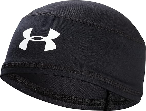 Under Armour Unisex Football Skull & Wave Cap, Cooling Helmet & Hair Cap with 4-Way Stretch & Elastic Fabric, OSFA