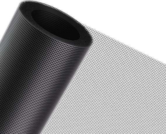 MAGZO Heavy-Duty Window Screen Mesh, Screen Replacement for Windows & Doors, 36"W x 90"L
