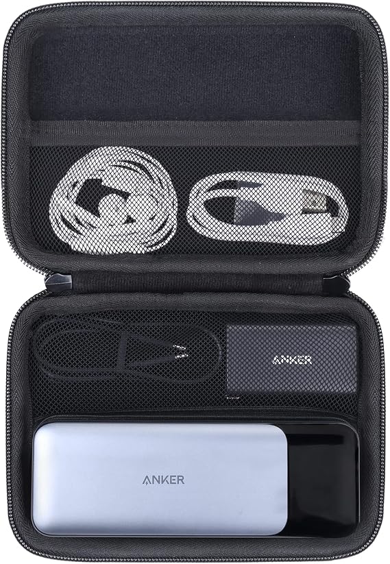 khanka Hard Travel Case Replacement for Anker 737 Power Bank (PowerCore 24K), 24,000mAh 3-Port Portable Charger, Case Only