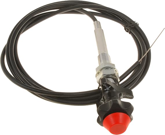 Dorman 55204 Control Cables with 2 in. Black Knob, 10 Ft. Length