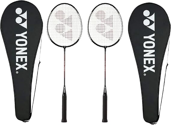 Yonex GR 303 Combo Badminton Racquet with Full Cover, Set of 2