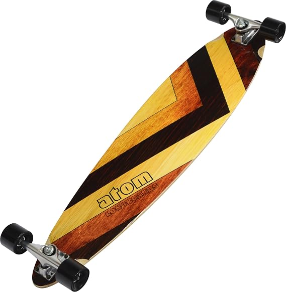Atom Longboards Atom Pintail Longboard - 39", Woody