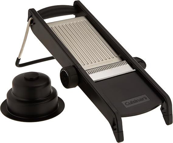 Cuisinart Mandolin Slicer, Black, 15.4" x 6.7" x 2.2"