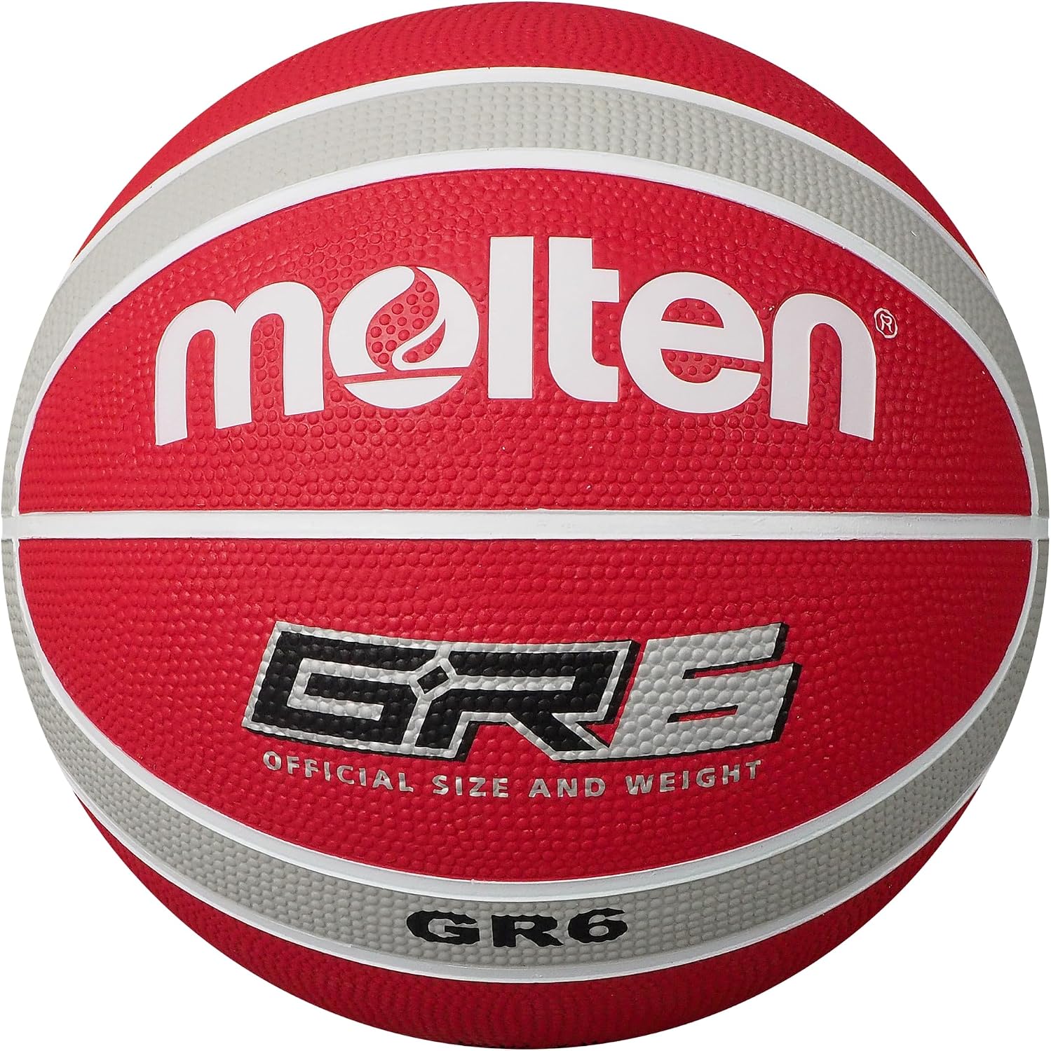 Molten GR Basketball, IndoorOutdoor, Premium Rubber, Impact Colour