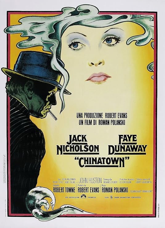 Chinatown (1974) Movie Poster 24"x36" This Poster is Certified with Sequential Holographic Sticker for Authenticity