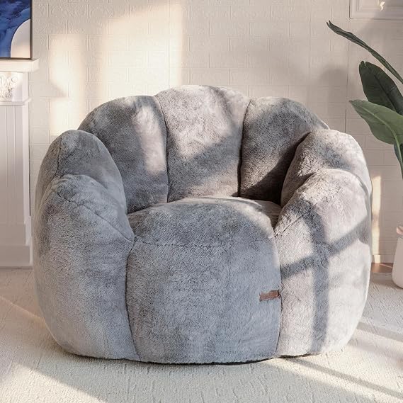 MAXYOYO Bean Bag Chair for Adults, Floral Shaped Bean Bag Sofa