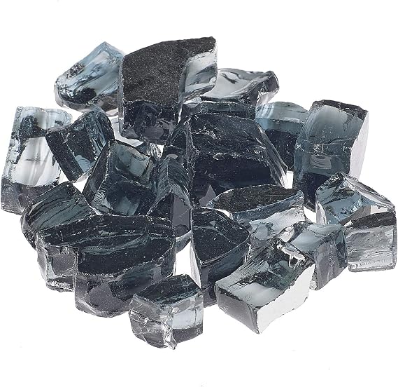 Modern Flames Athena 1/2" Reflective Fireglass (10 lbs) (Vesper Black)
