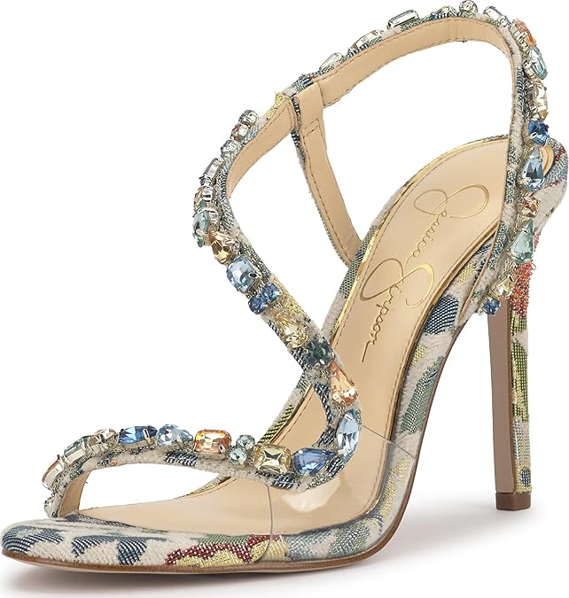 Jessica Simpson Jaycin Embellished Heeled Sandals