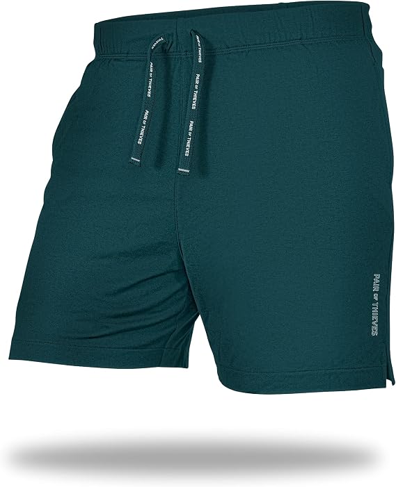 Pair of Thieves Men Off Duty Lounge Wear | Shorts for Men | Stretchy, Lightweight Cotton Blend | Drawstring Waist, Pockets