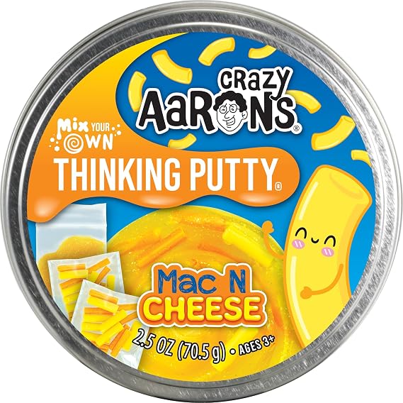 Crazy Aaron's Mix Your Own Mac & Cheese Thinking Putty