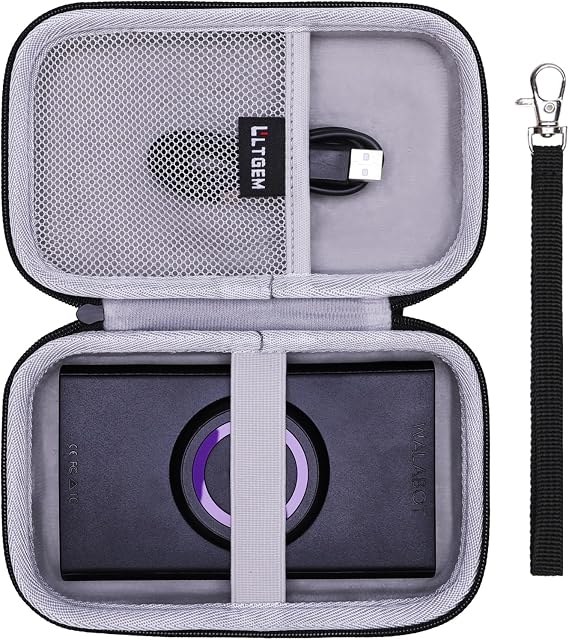 LTGEM Enabled Wall Scanner Case Compatible with Walabot DIY 2 Stud Finder and Scanners/Walabot DIY Stud Finder Wall Scanner, Black + Gray(Case Only)