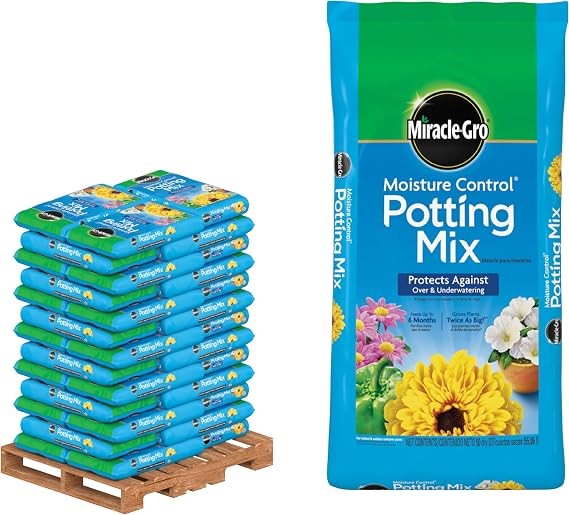 Miracle-Gro Moisture Control Potting Mix, 50 qt. (39-Bag Pallet)