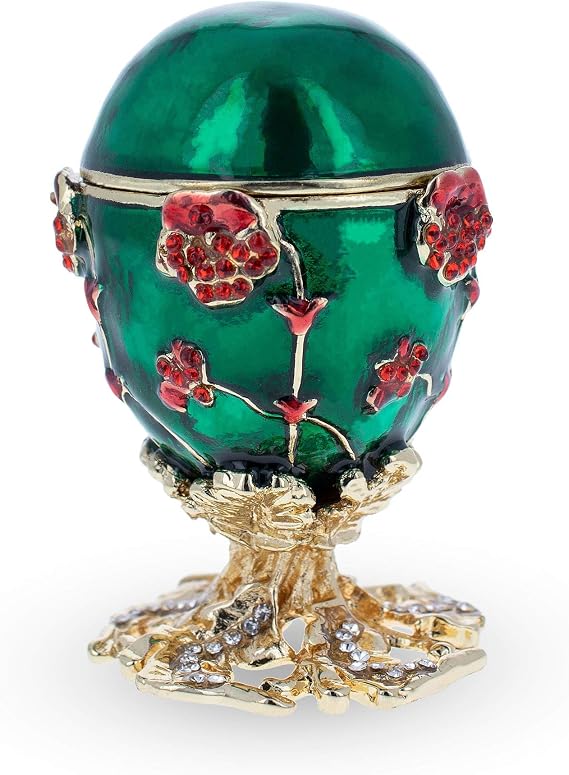BestPysanky 1899 Pansy Royal Imperial Easter Egg