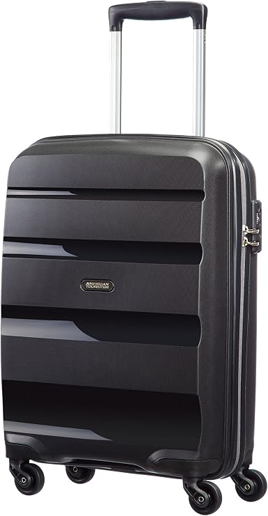 American Tourister Bon AIR - Spinner S, Hand Luggage, 55 cm, 31.5L, Black (Black)