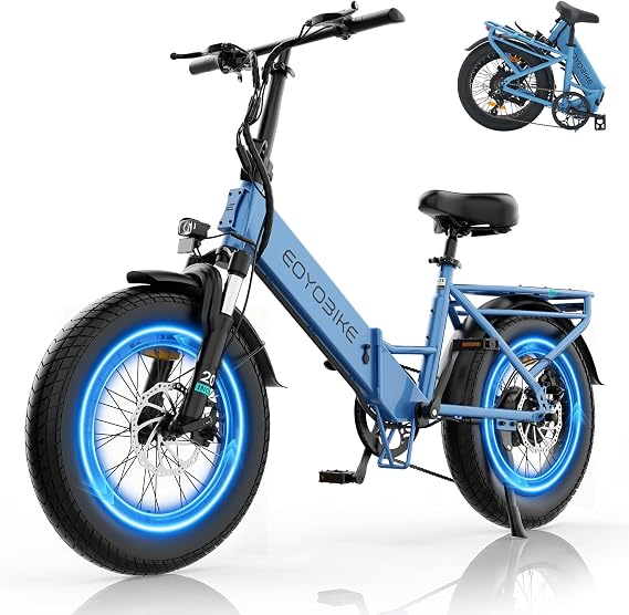Foldable Electric Bike for Adults, 1200W Peak Motor Ebike