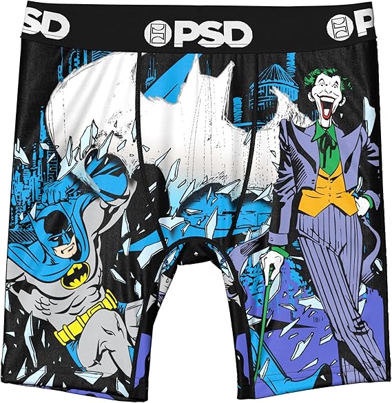 PSD Youth Boys Underwear DC Comics Graphic Boxer Briefs, Packs & Singles