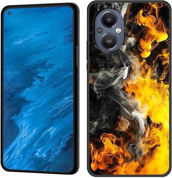 for OnePlus Nord N20 5G Case,Premium Soft Silicone Rubber Full-Body Protective Anti-Scratch Shockproof Bumper Case for OnePlus Nord N20 5G,Abstract Smoke
