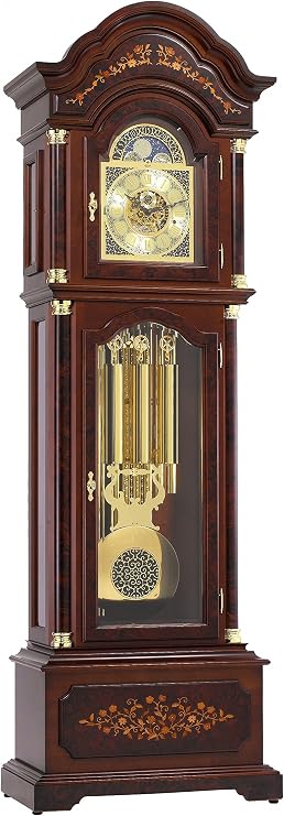Grandfather Clock 8 Day Movement 220cm by Hermle Uhren