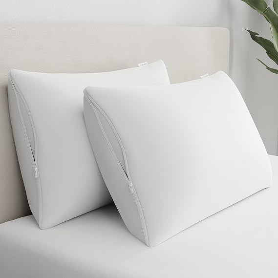 AllerEase Waterproof Pillow Protector King 2 Pack