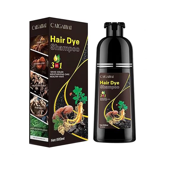 Hair Dye Shampoo (Dark Brown)