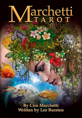 Marchetti Tarot: 78-Card Tarot Deck with 116-Page Illustrated Guidebook Mythology, Emotion, and Theatrical Storytelling by Digital Artist Ciro Marchetti
