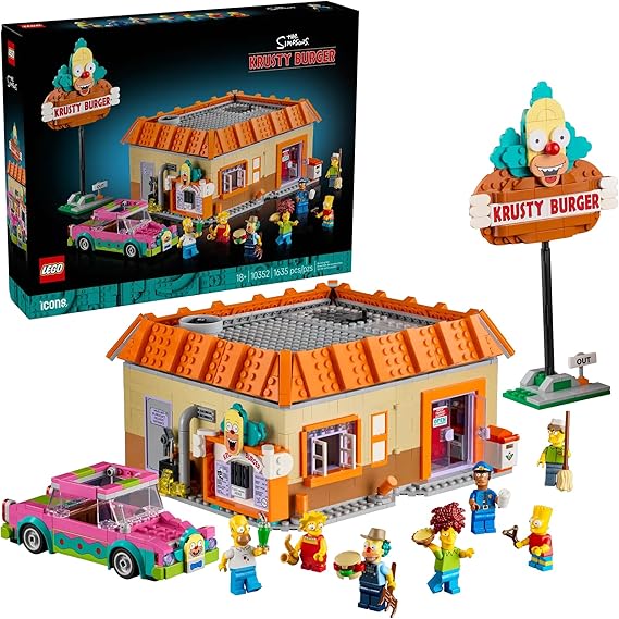 LEGO 10352 Icons The Simpsons™: Krusty Burger