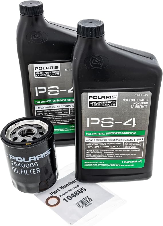 Polaris 2202166 Oil Change Kit for 2014-2018 Ranger 570 4x4 Full Size EPS EFI