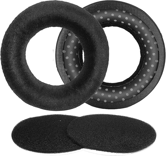 DT 990 Pro Replacement Pads,Velour Memory Foam DT 990 Pro Ear Pads Earpads Accessories Cover for Beyerdynamic DT 990 Pro Headphones.(Black)