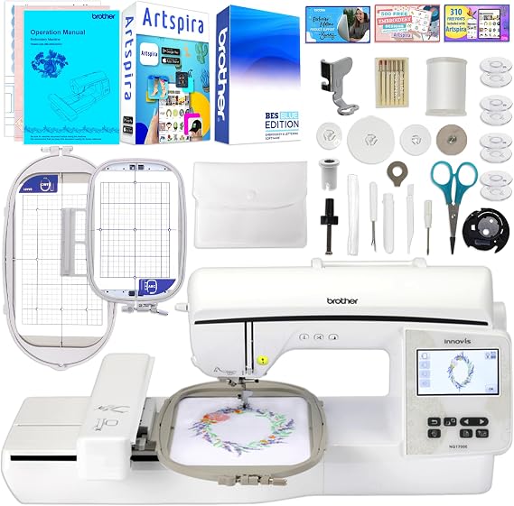 Brother Innov-is NQ1700E Embroidery Machine 6" x 10" Large Hoop