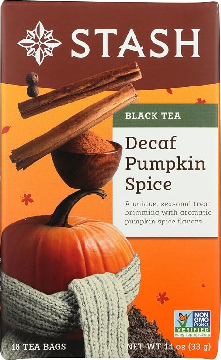 Decaffeinated Tea-Pumpkin Spice - 18 - Bag