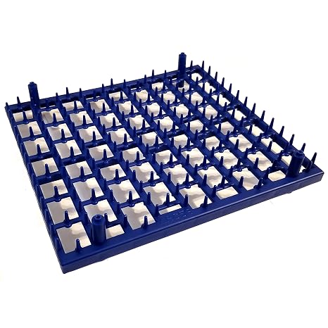 Pheasant Egg Trays for GQF Cabinet Egg Incubator, 6 Pack, Total 354 Eggs