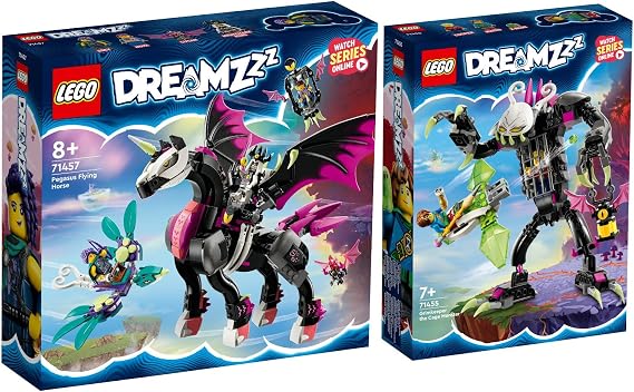Lego DreamZzz Set of 2: 71457 Pegasus & 71455 The Albwarder