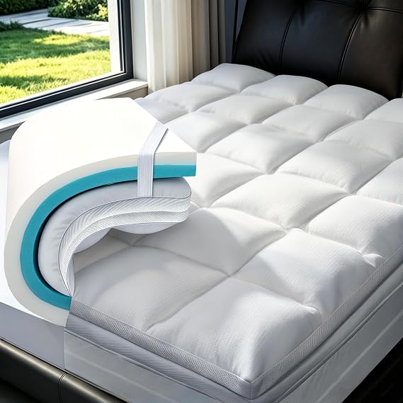 4 Inch Memory Foam Mattress Topper Twin