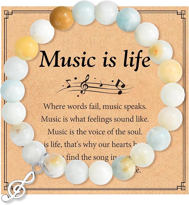 EFVISD Music Themed Gifts for Women Music Lovers