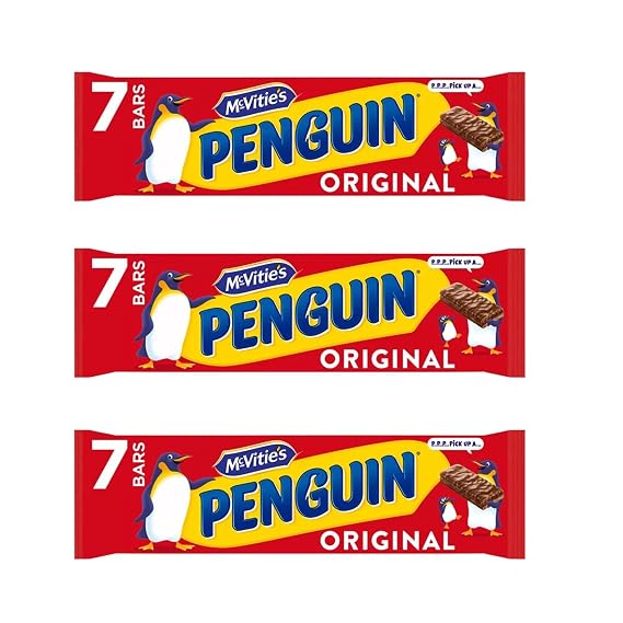 McVitie's Penguin Original 7 Bars (Pack of 3)