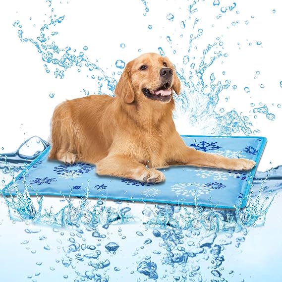 Water Injection Pet Cooling Mat,Cool Pad for Dogs Indoor Outdoor