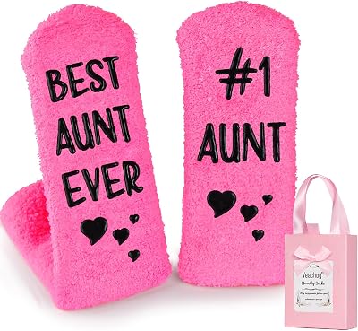 Veachog Funny Novelty Socks Gifts for Mom Grandma Nana Wife Aunt Daughter Sister Nurse Boss Mama Bear Dog Cat Mom Socks Fuzzy