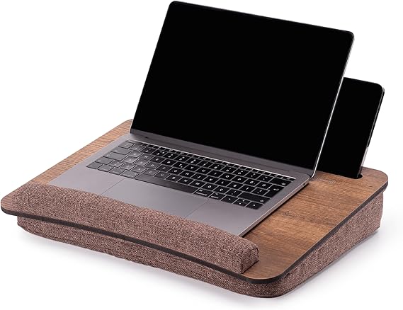 Vigo Wood-LS013 Minderli Laptop Sehpası (Ceviz)