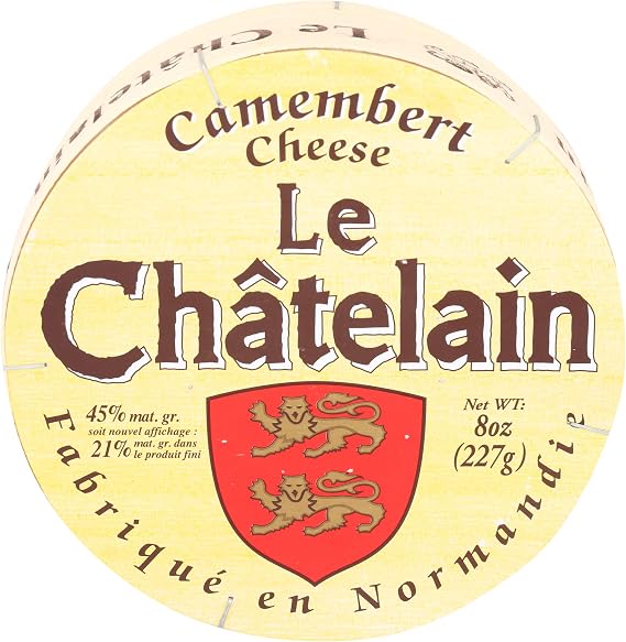 Le Chatelain Camembert Cheese, 8.8 Oz - Mothers Day Gift