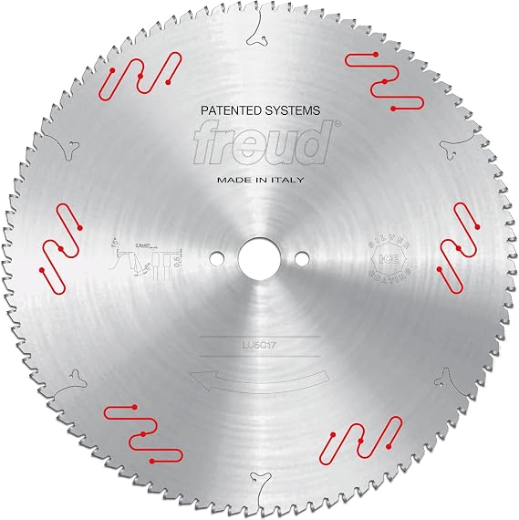 Freud LU5C17: 380mm x 96T Medium to Thick Aluminum & Non-Ferrous Blades with or Without Mechanical Clamping