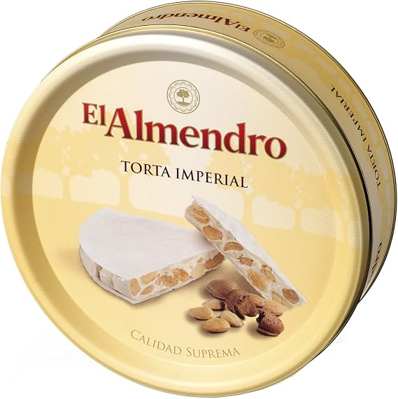 El Almendro - Torta Imperial - Torta Almond Honey Crunch Nougat (hard) - Supreme Quality - 600gr