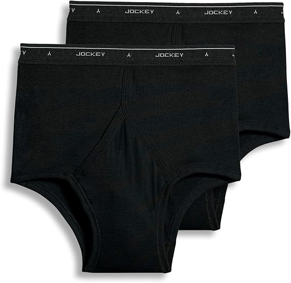 Jockey Tall Man Classic Brief- 2 Pack - 100% Cotton Underwear for Men
