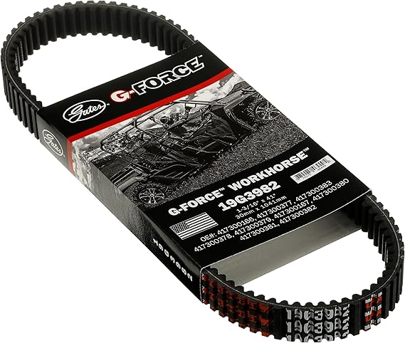 Gates 19G3982 G Force Workhorse Continuously Variable Transmission (CVT) Belt
