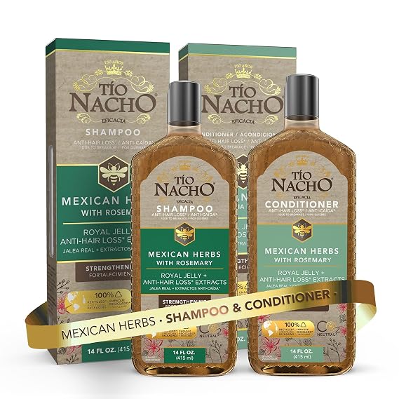 Tio Nacho Mexican Herbs Anti-Hair Loss Shampoo and Conditioner Set