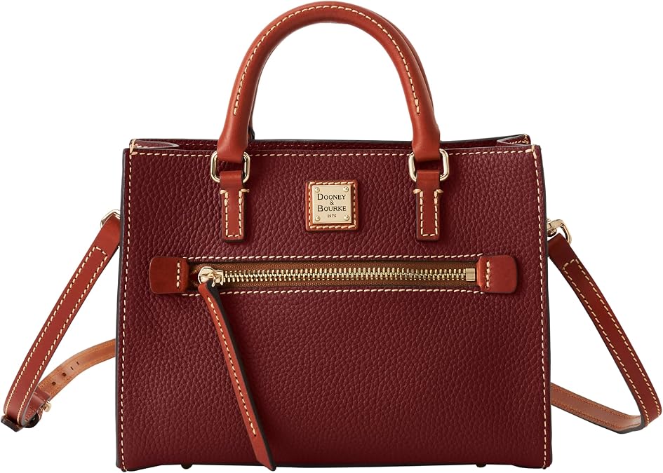 Dooney & Bourke Handbag, Pebble Grain Mini Zip Janine