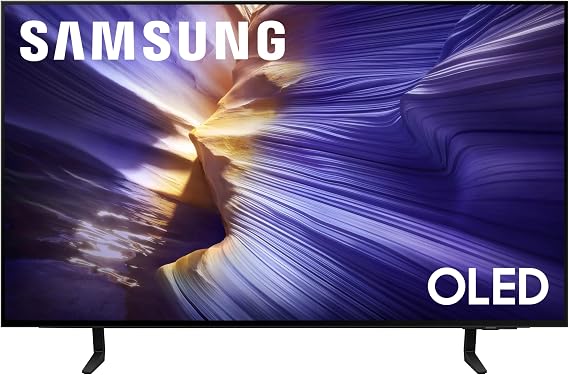 Samsung 42-Inch Class OLED S90F 4K Smart TV (2025 Model) NQ4 AI Gen3 Processor Upscaling Pro HDR +, Motion Xcelerator 144Hz, Vision Alexa Built-in
