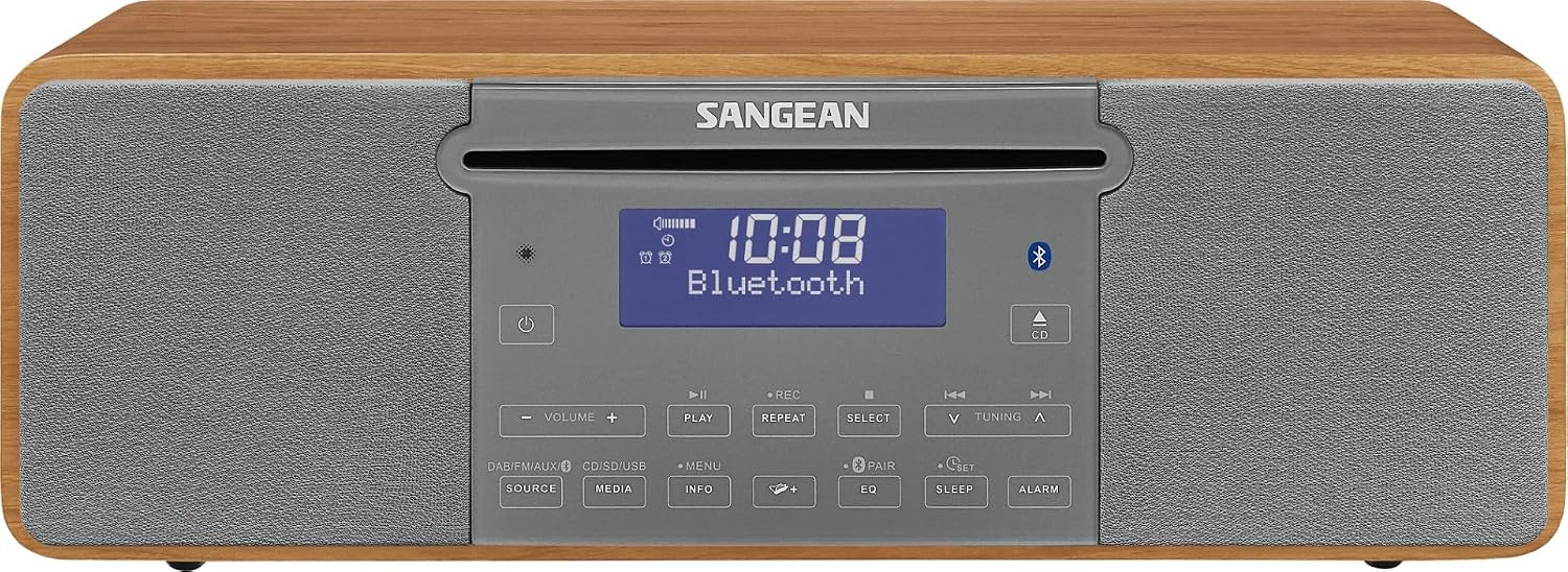 Sangean DDR-47 Bluetooth, Walnut