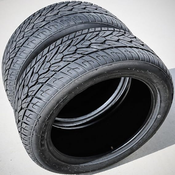 Set of 2 (TWO) Fullway HS266 All-Season Truck/SUV Performance Radial Tires-275/55R20 275/55/20 275/55-20 117H Load Range XL 4-Ply BSW Black Side Wall UTQG 420AA