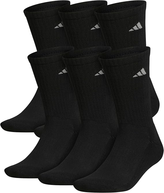 adidas Athletic Cushioned 6-Pack Crew