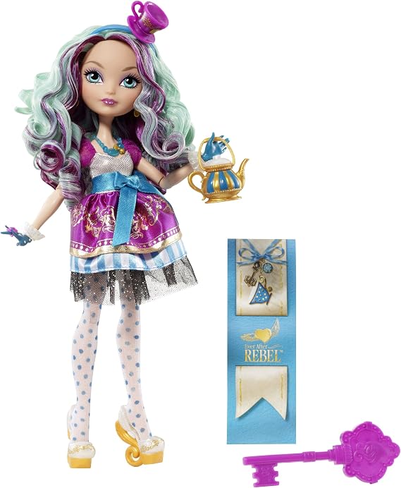 BFW93 Mattel “Ever After High Rebel Doll” toy queen, Carise fashion girl
